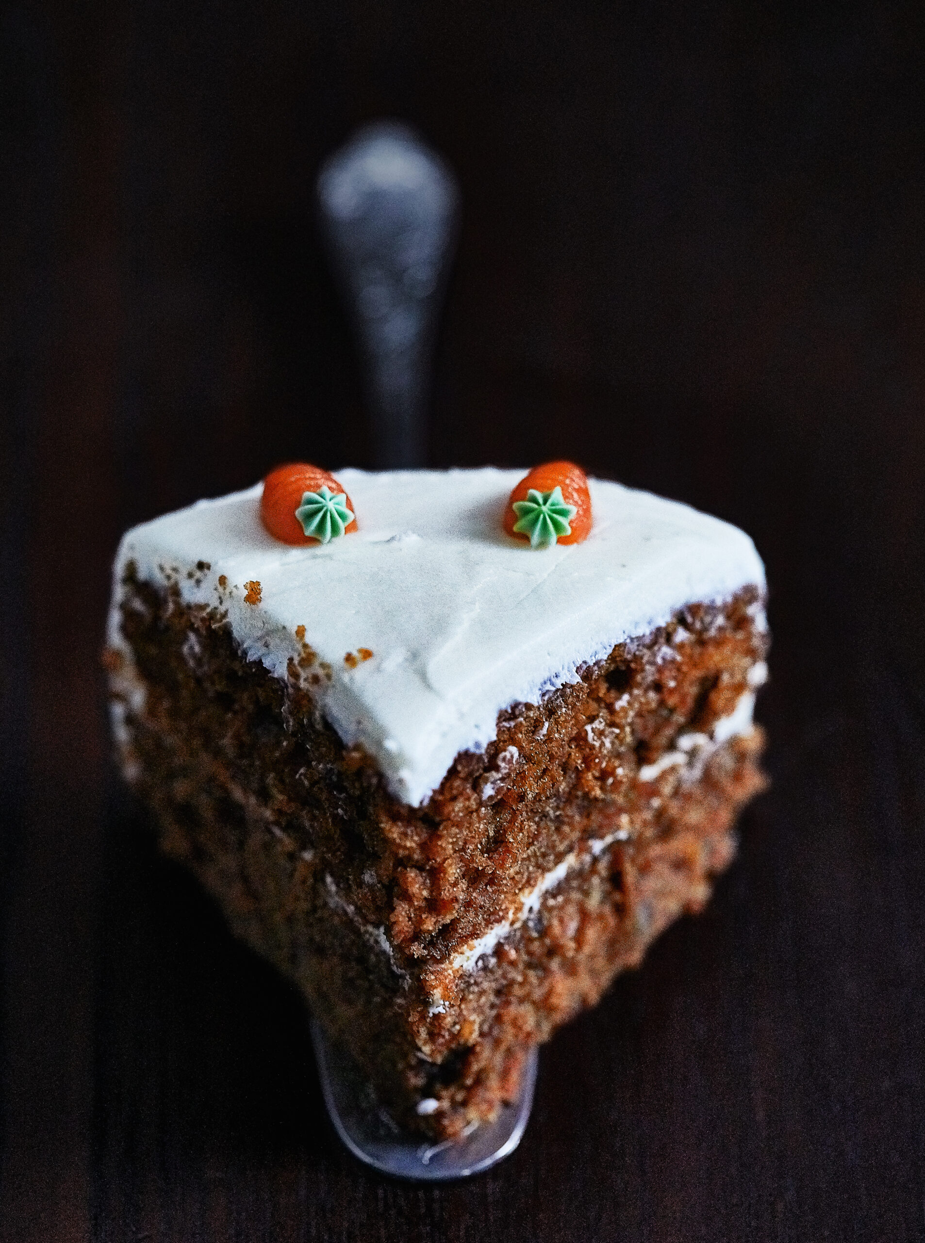 CARROT CAKE food photography