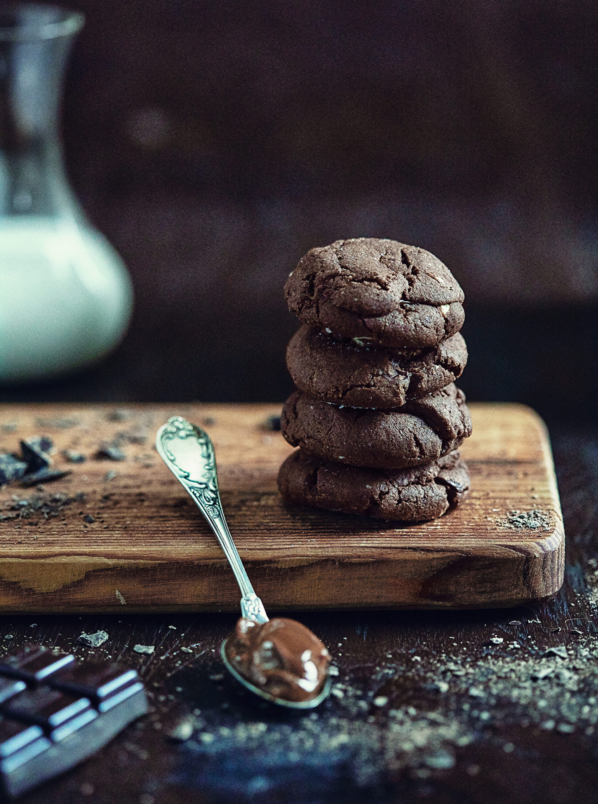 MHOH CHOCOLATE COOKIES FOOD PHOTOGRAPHY MILK