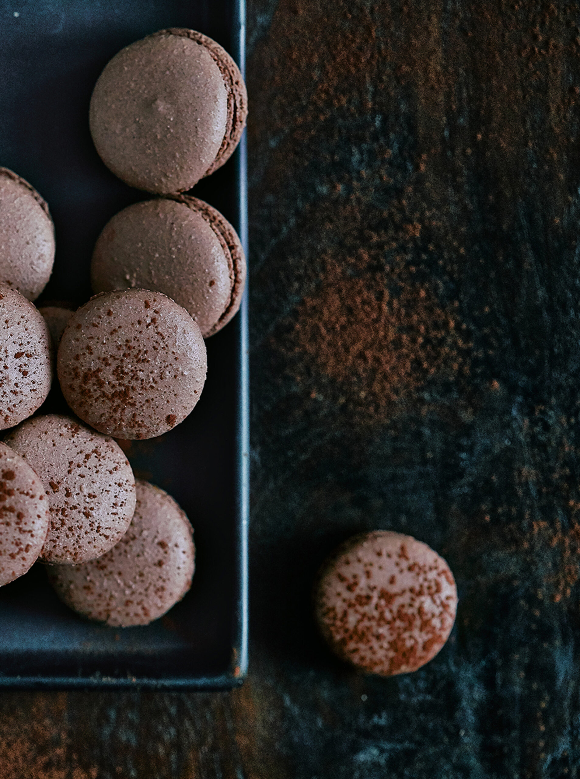MHOH MACARONS CHOCOLATE FOOD PHOTOGRAPHY